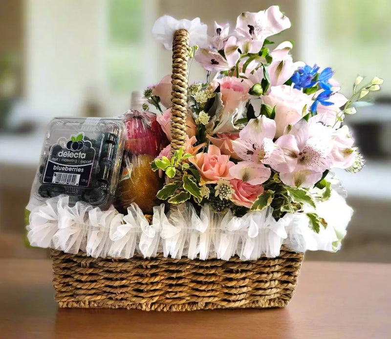 Fruitful Blossoms_Fruit Flower Basket