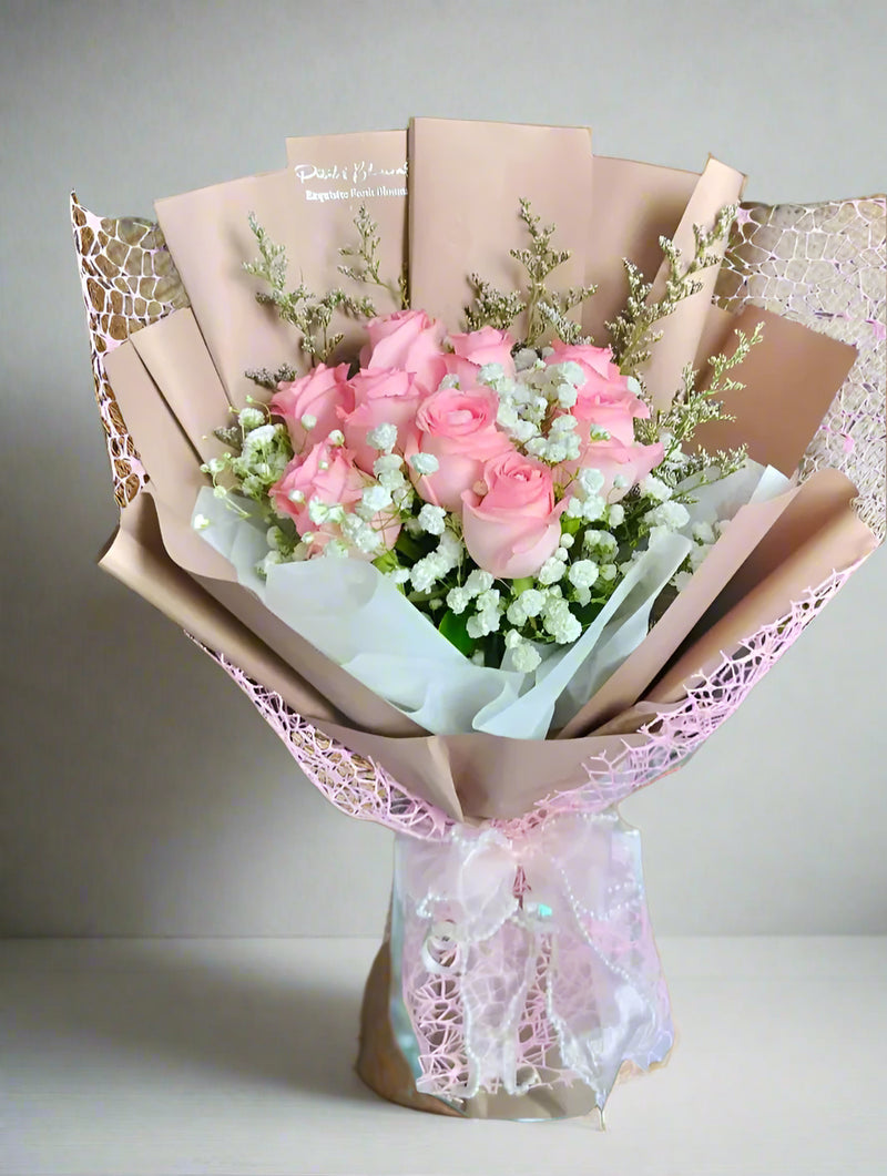 Blush of Love Flower Bouquet