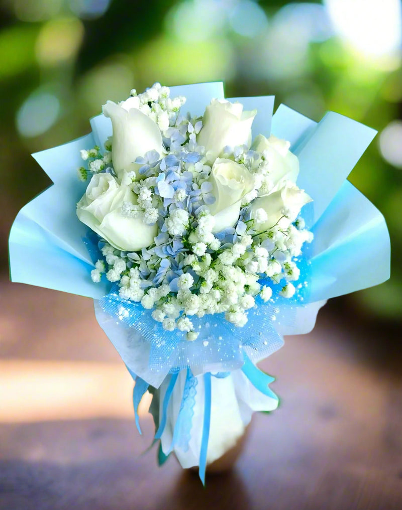 Timeless Tranquility Flower Bouquet
