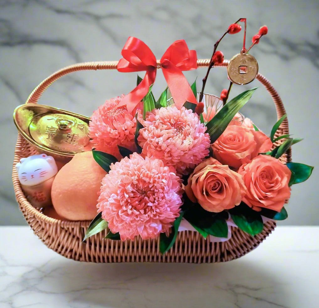 迎春花福礼篮 Prosperity Blooms Hamper