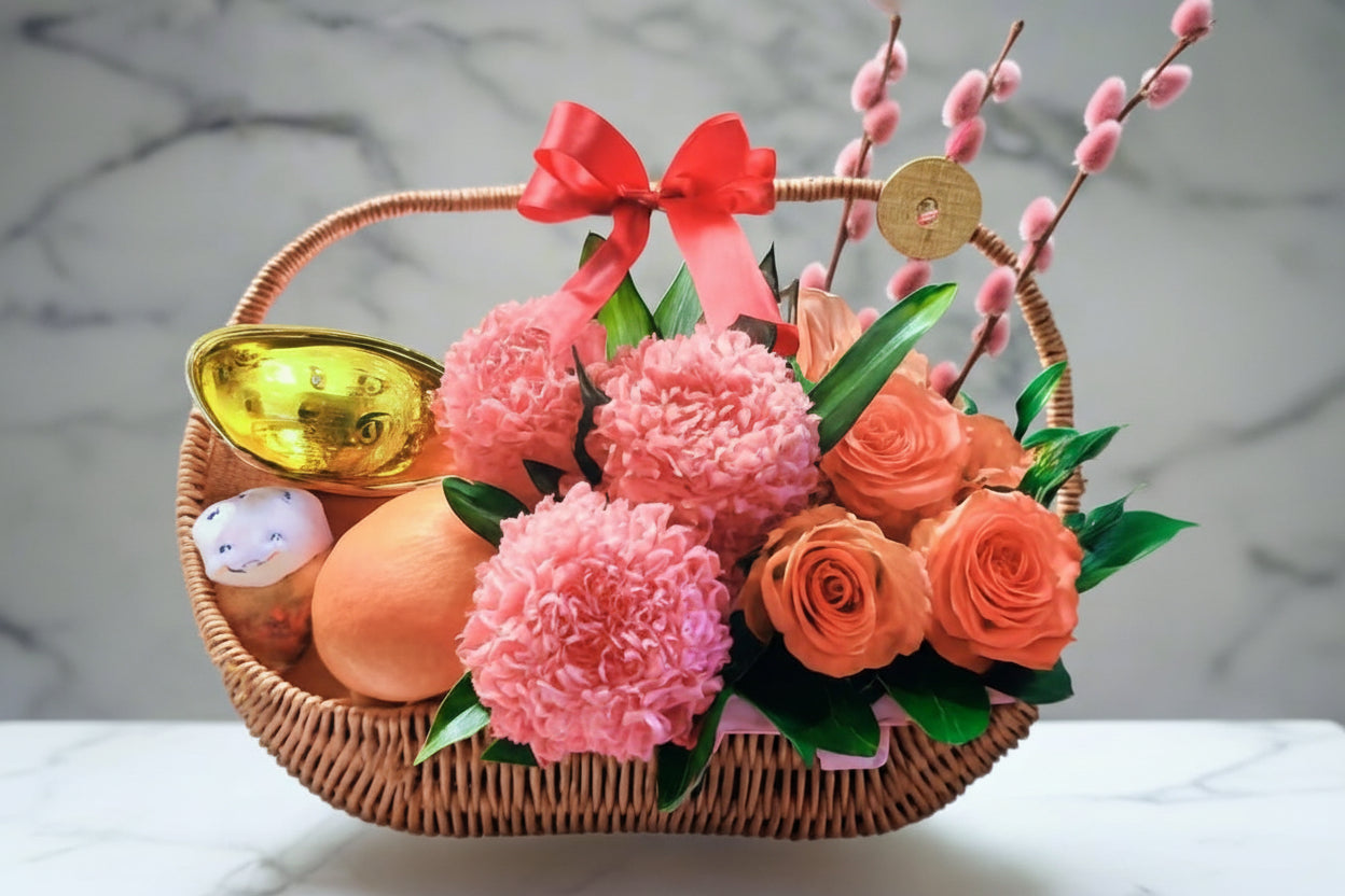 Chinese New Year Flower & Hamper
