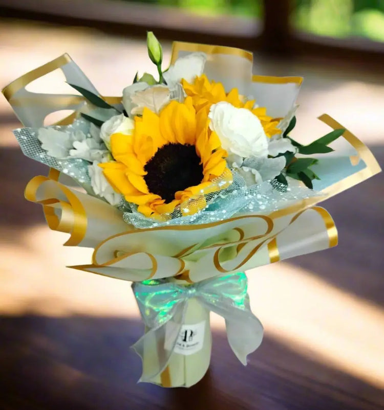 Sunny Bliss Flower Bouquet