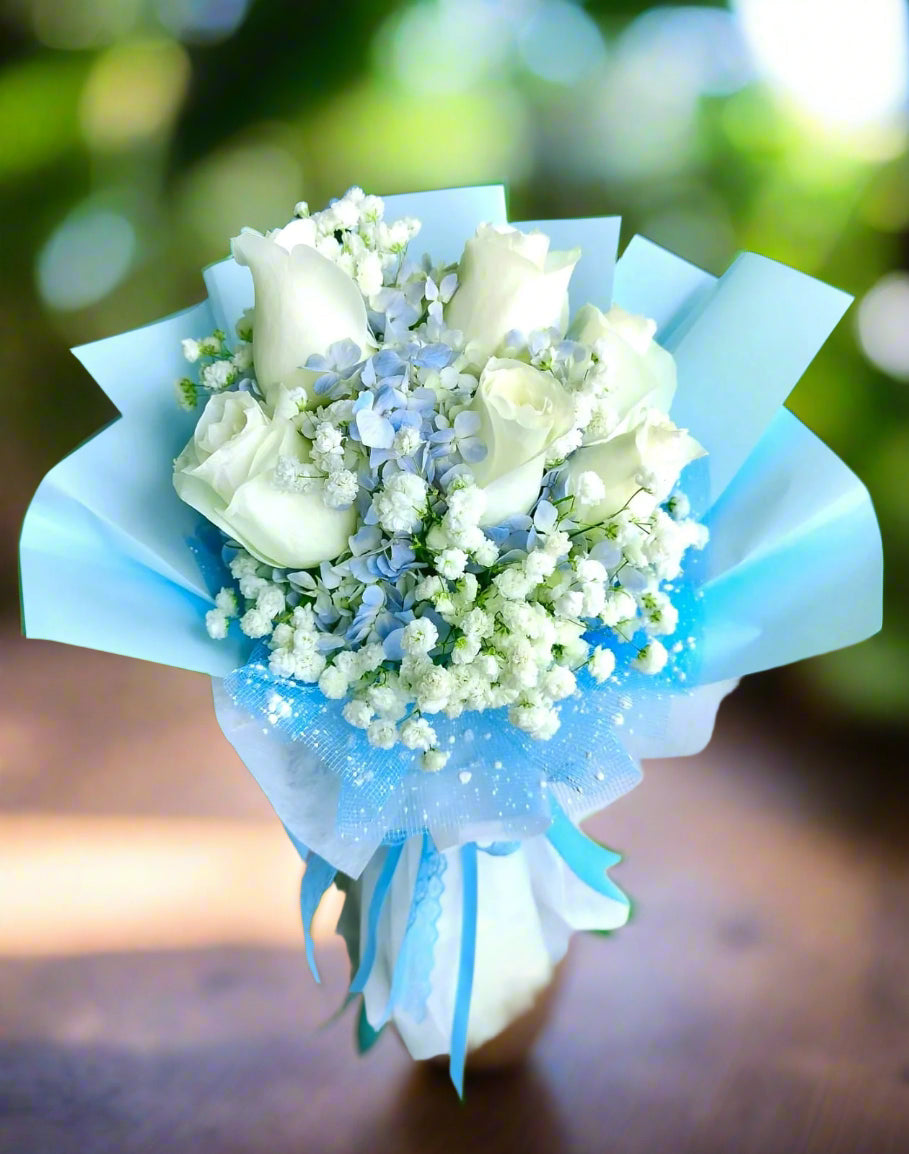 Timeless Tranquility Flower Bouquet