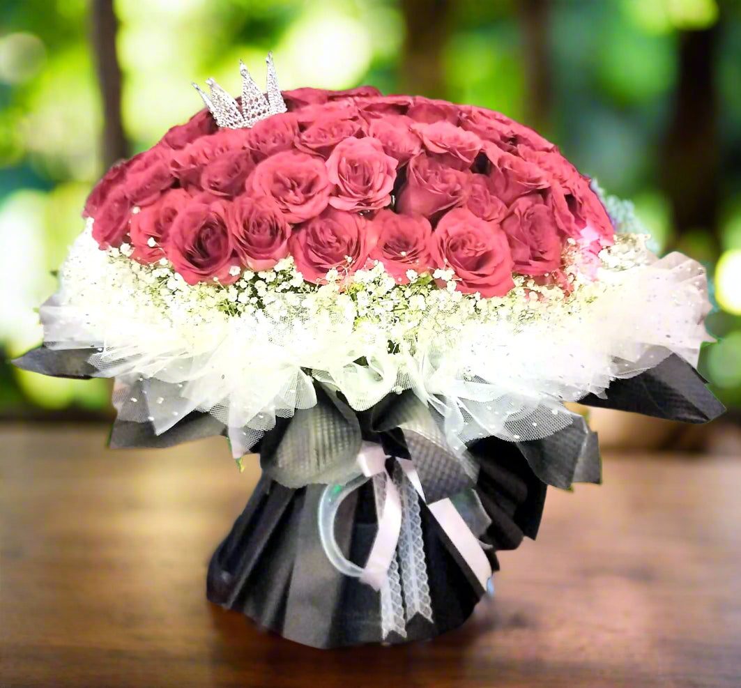 Forever Yours 99 Rose Flower Bouquet