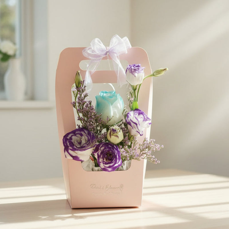 Azure Amethyst Bloom Box