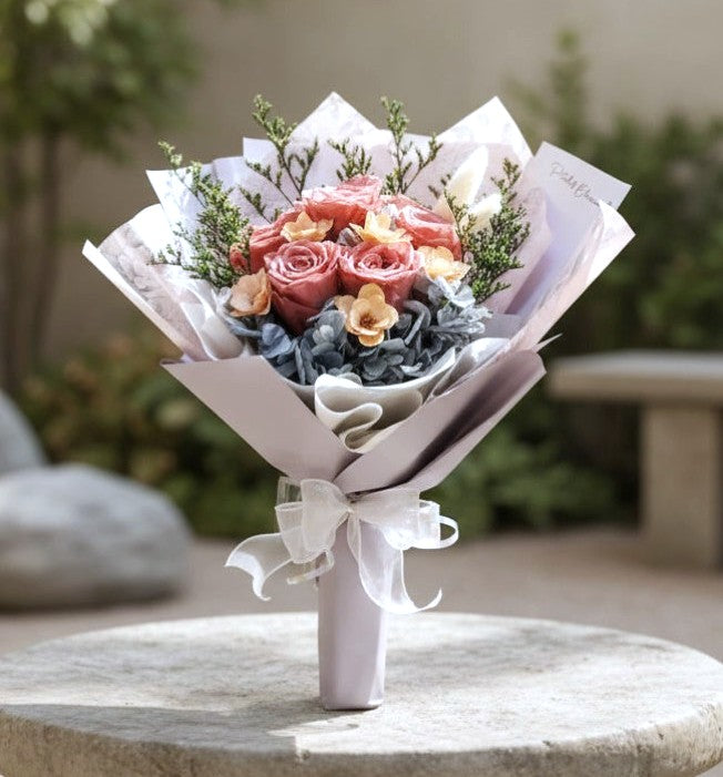 Blush Eternity Flower Bouquet