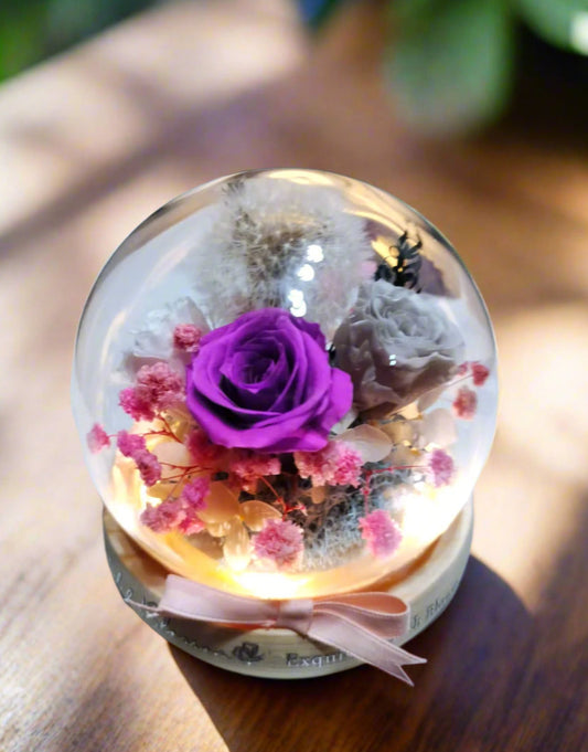 Dandelion Fleur Flower Dome