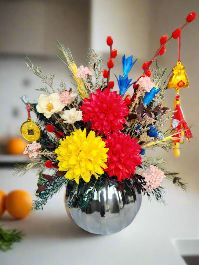 永盛富贵花 Eternal Prosperity Flower Arrangement Petal & Blossom