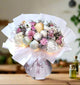 Ivory Garden Flower & Veggie Bouquet
