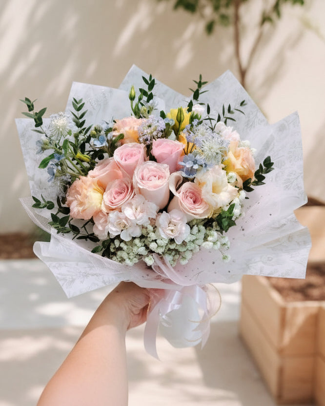 Heart’s Embrace Flower Bouquet