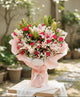 Blushing Grace Flower Bouquet