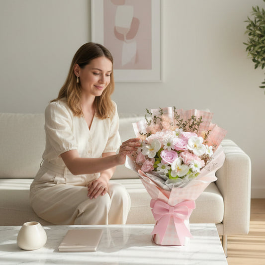 Timeless Blossom Soap Flower Bouquet