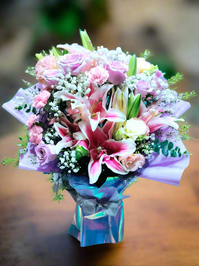 Whispering Romance Flower Bouquet