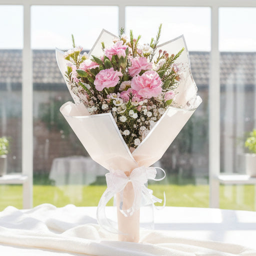 Elegant Mist Flower Bouquet