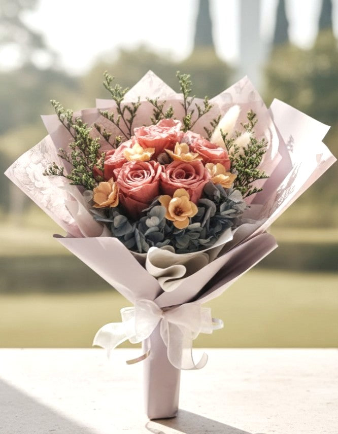 Blush Eternity Flower Bouquet