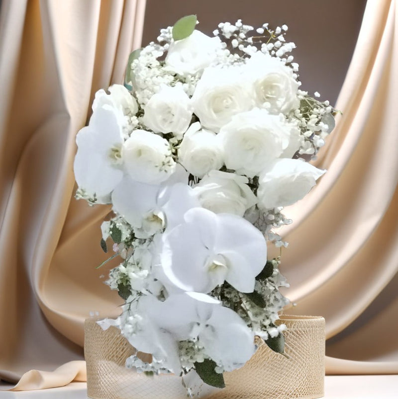 Romantic Veil Bridal Bouquet