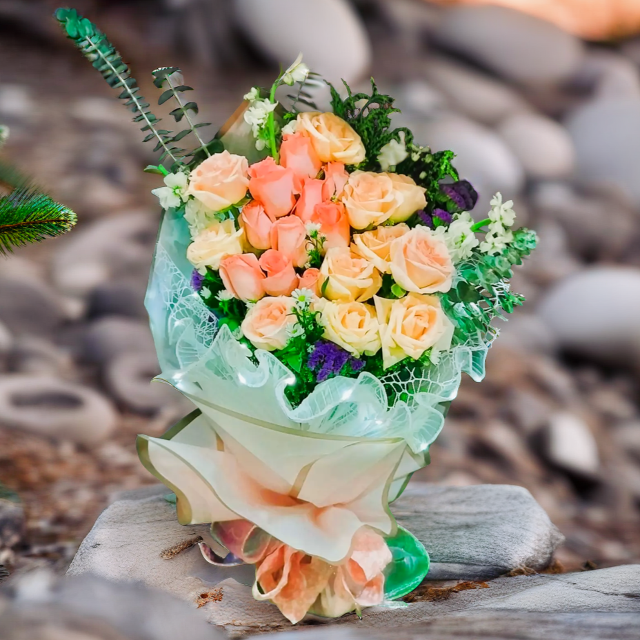 Rosy Reverie Flower Bouquet