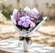 Velvet Violet Flower Bouquet
