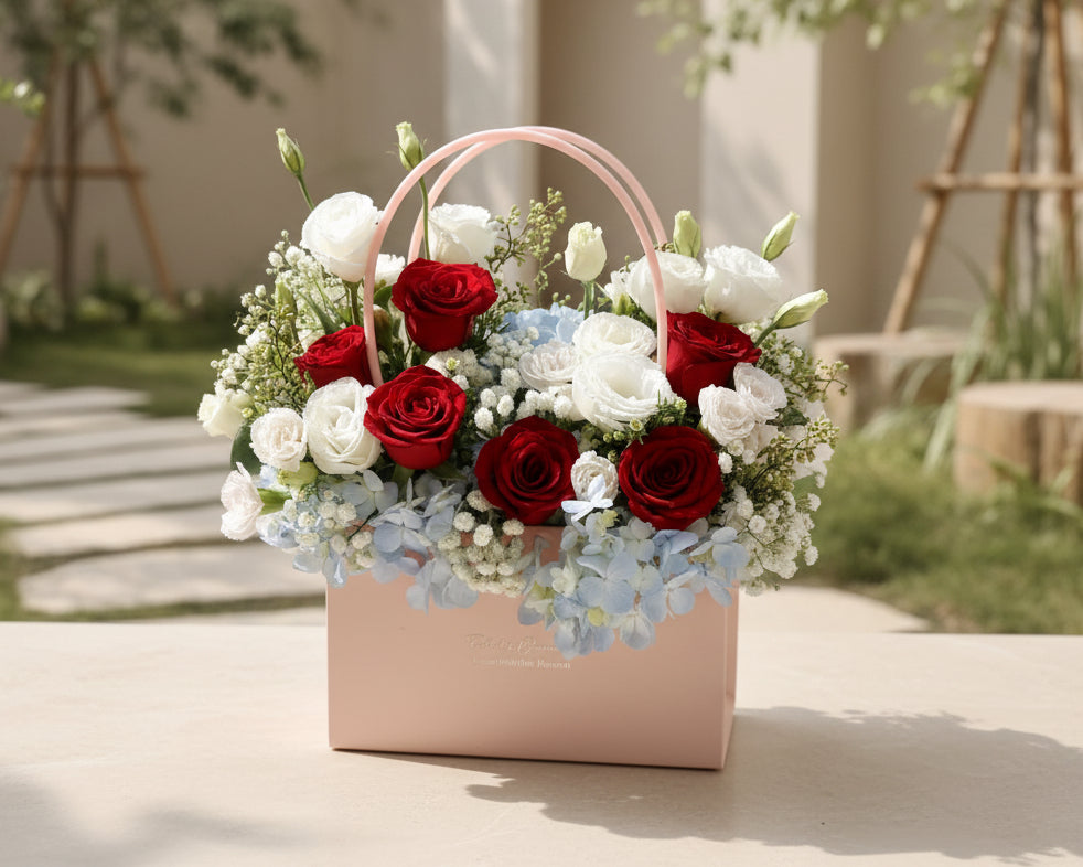 Scarlet Promise Bloom Bag